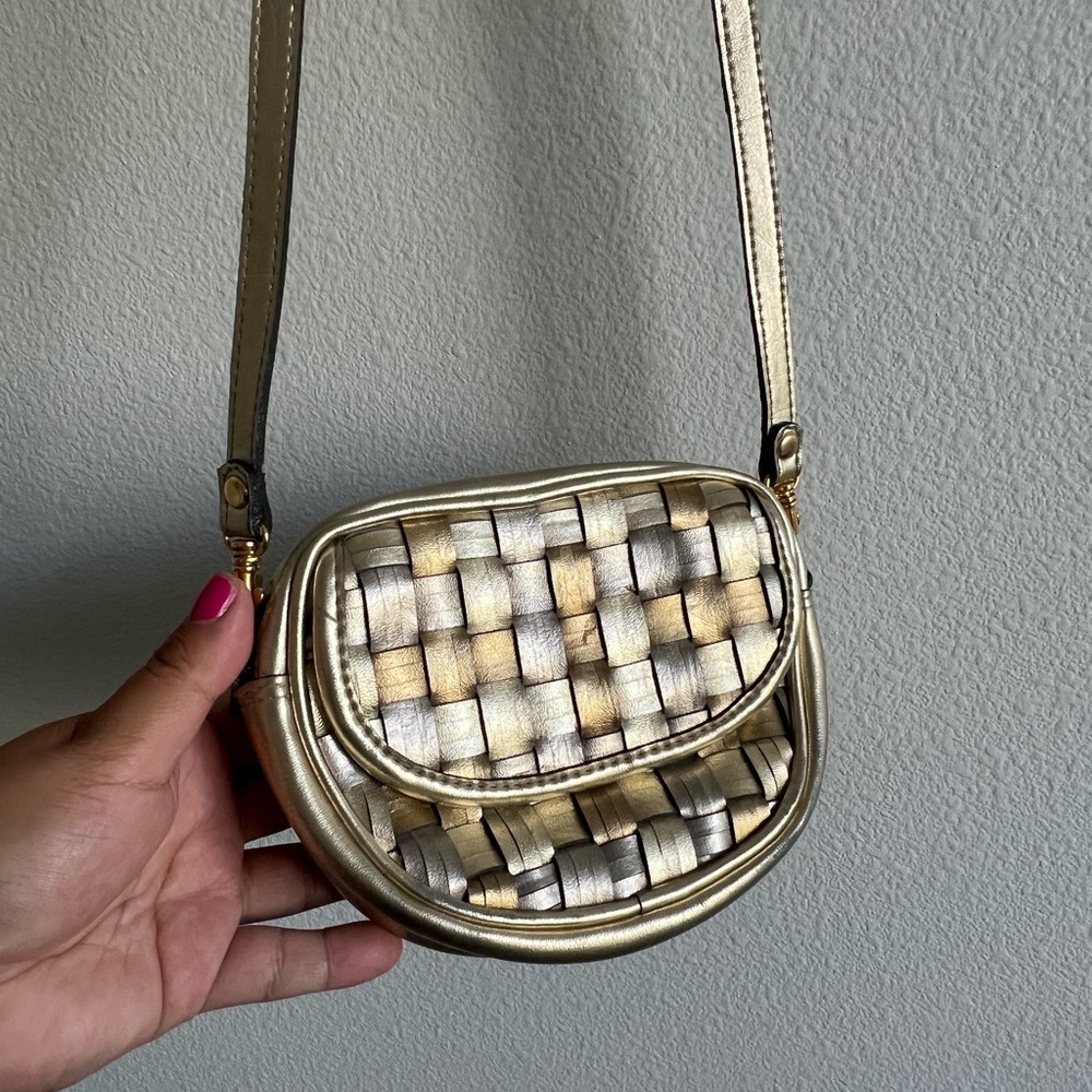 Vintage 1980s/1990s Warren Reed woven small bag